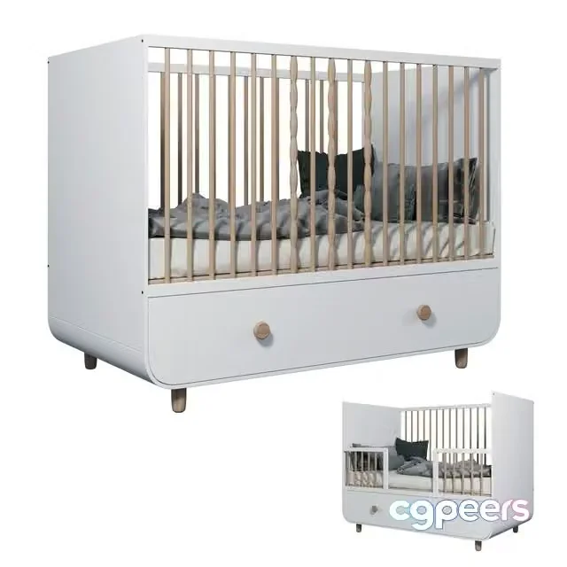 3ds Max Free – IKEA MYLLRA bed