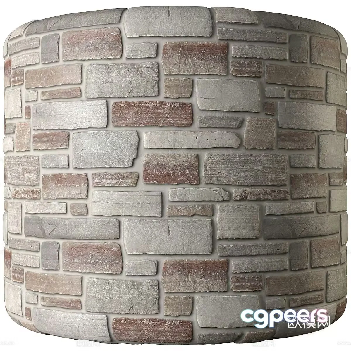 New Chinese style exterior wall tiles cultural bricks antique bricks 3D model