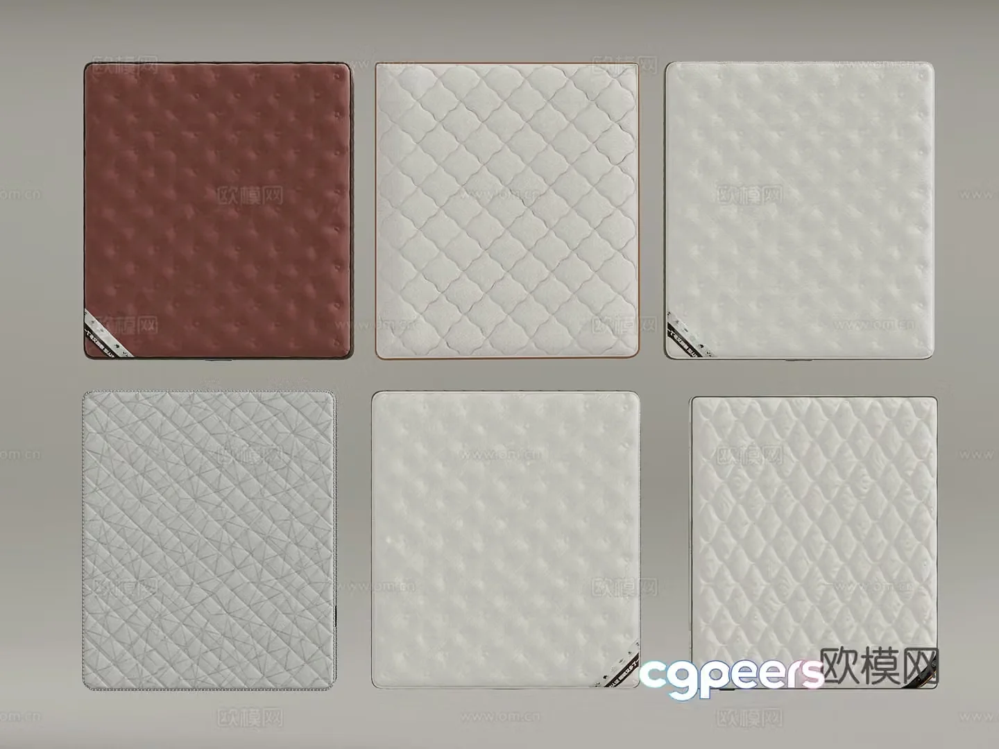 Mattress Modern mattress 3d model