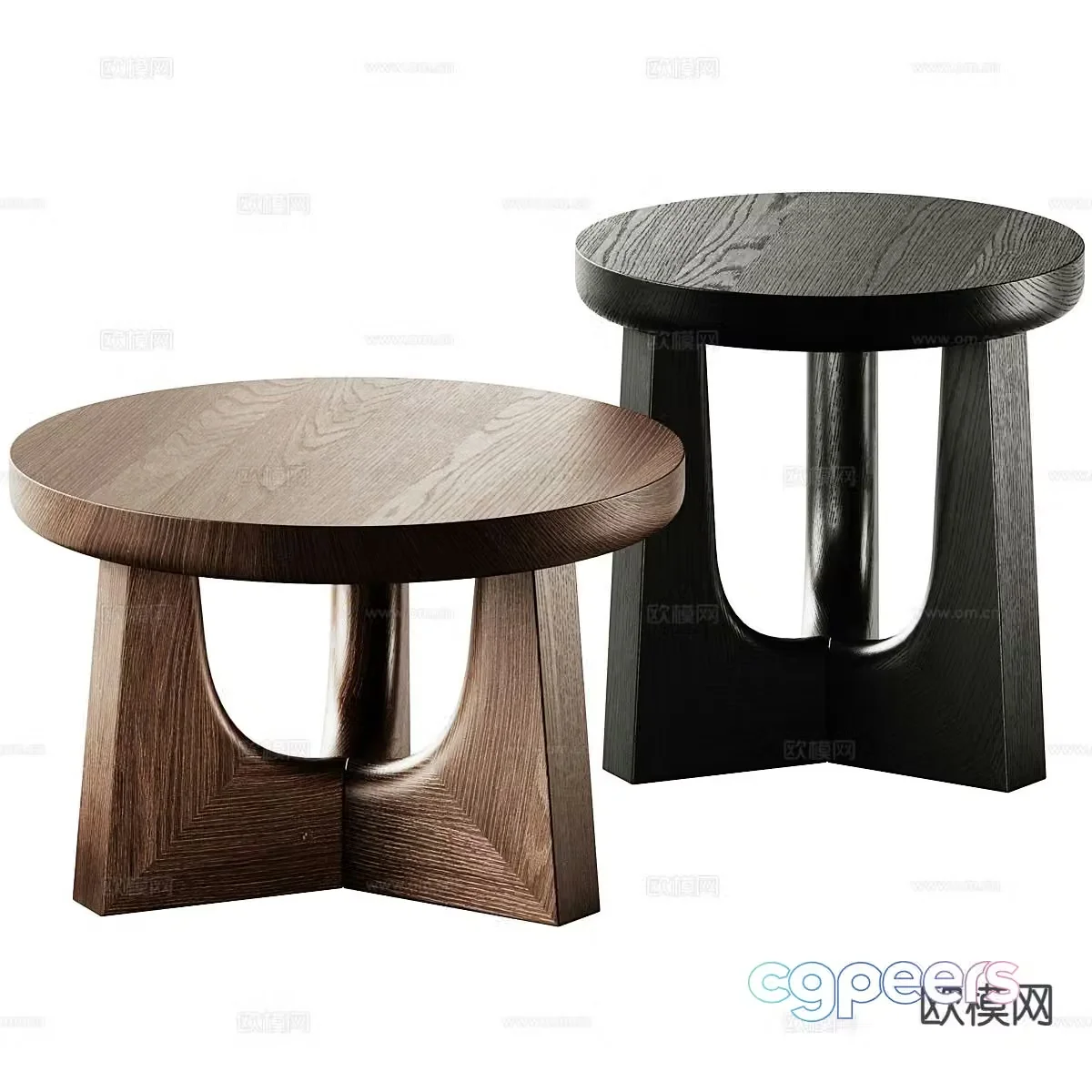 Poliform Nara modern coffee table side table corner table coffee table 3d model