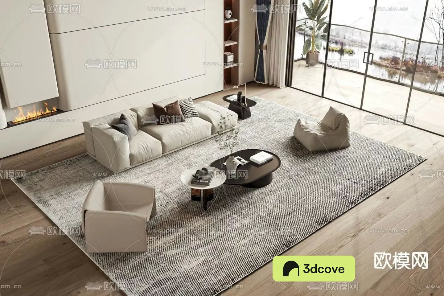 Sofa combination leisure sofa