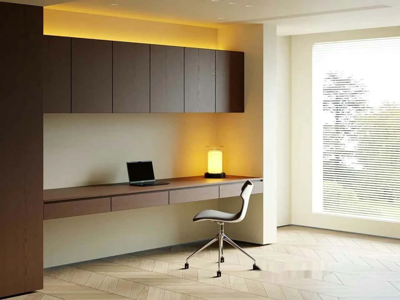 Modern Office Desk 3D Model – 9088 – VRAY Render