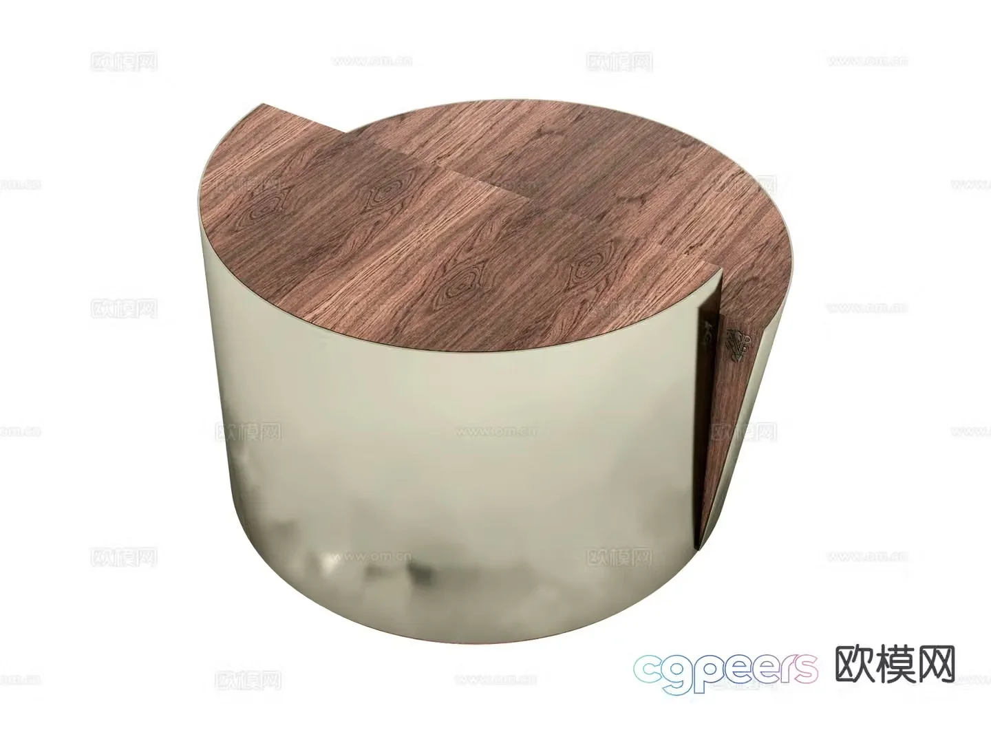visionnaire corner table table table side table 3d model