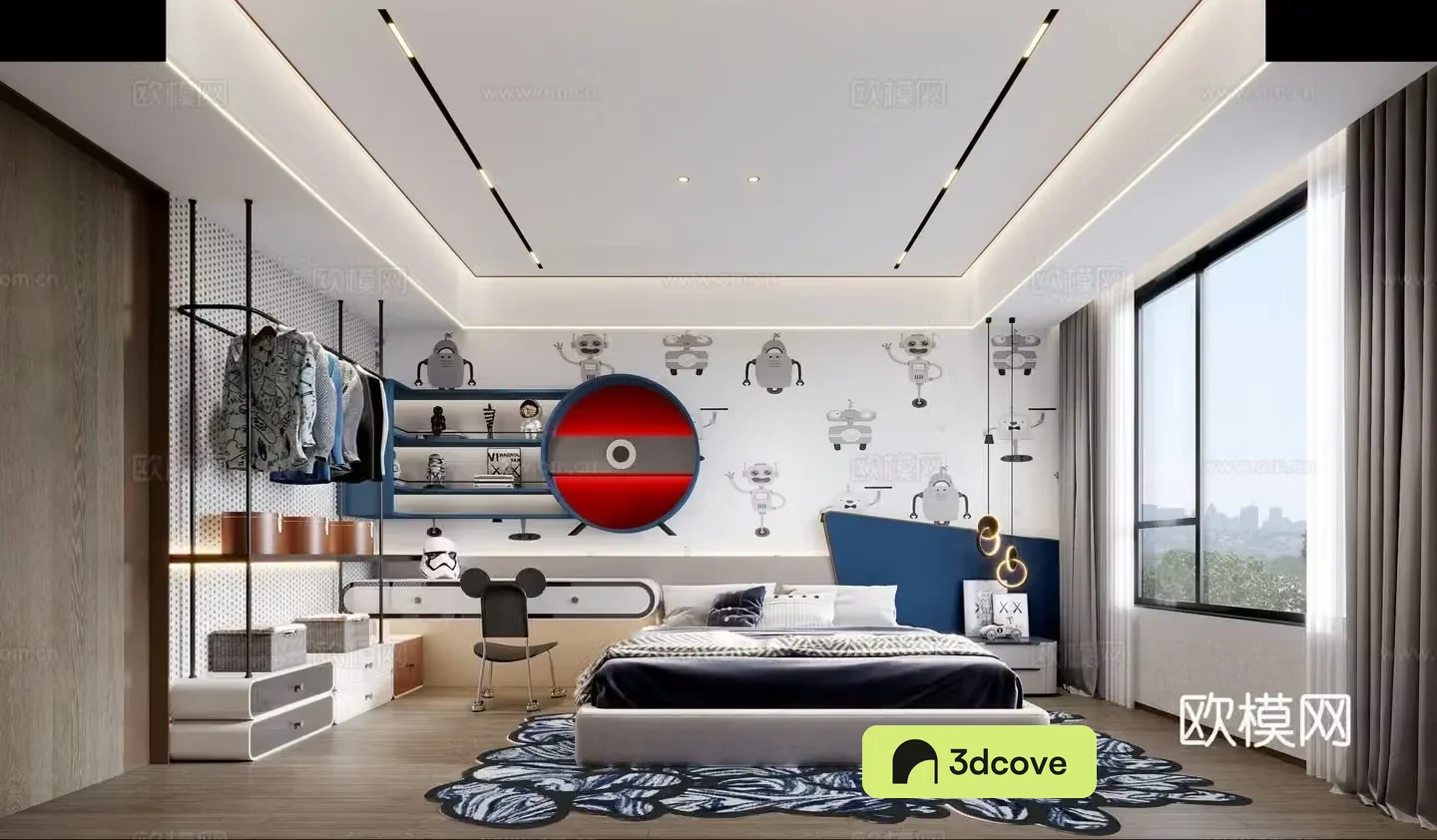 Modern children’s room