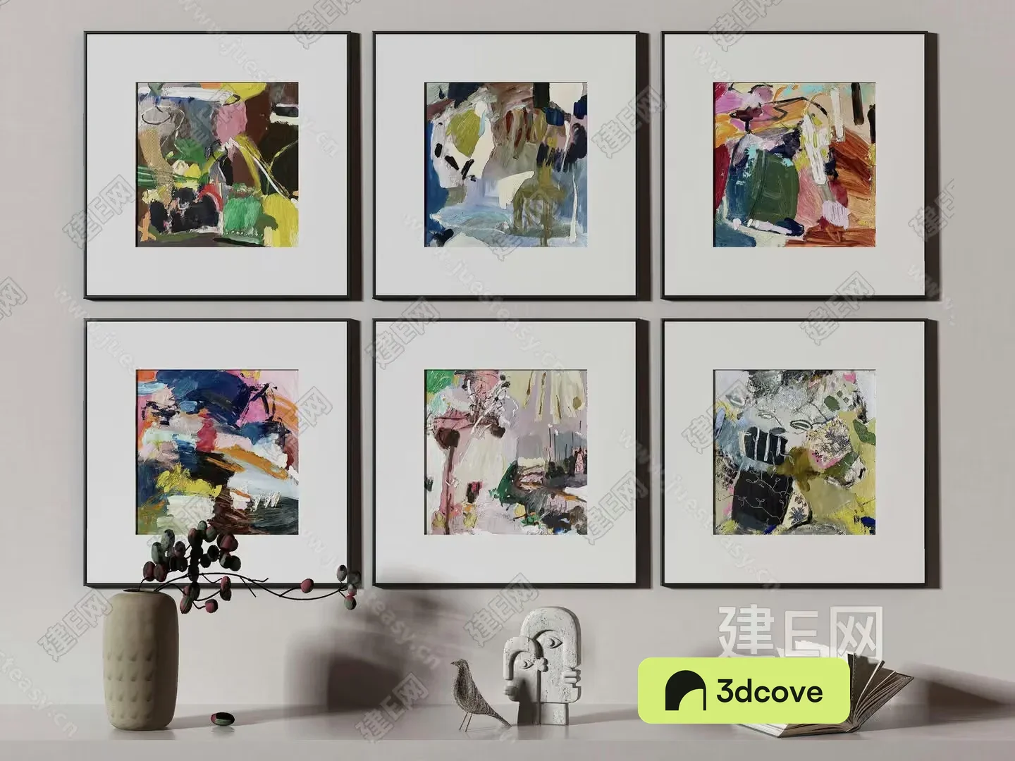 Modern Abstract Art Pieces