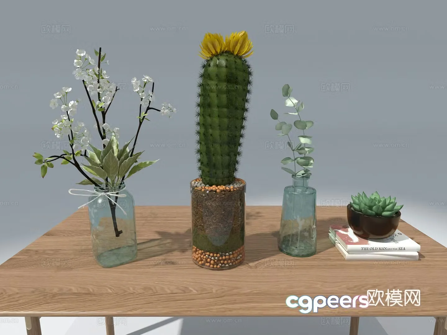 Flower arrangement 3d model