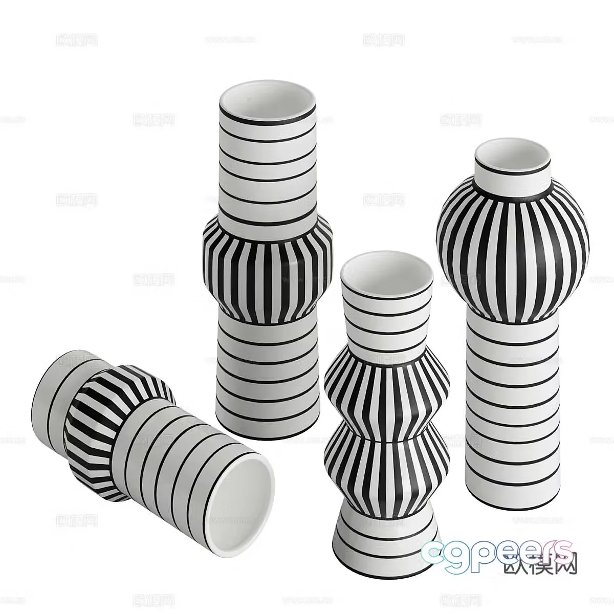 Art vase 3d model