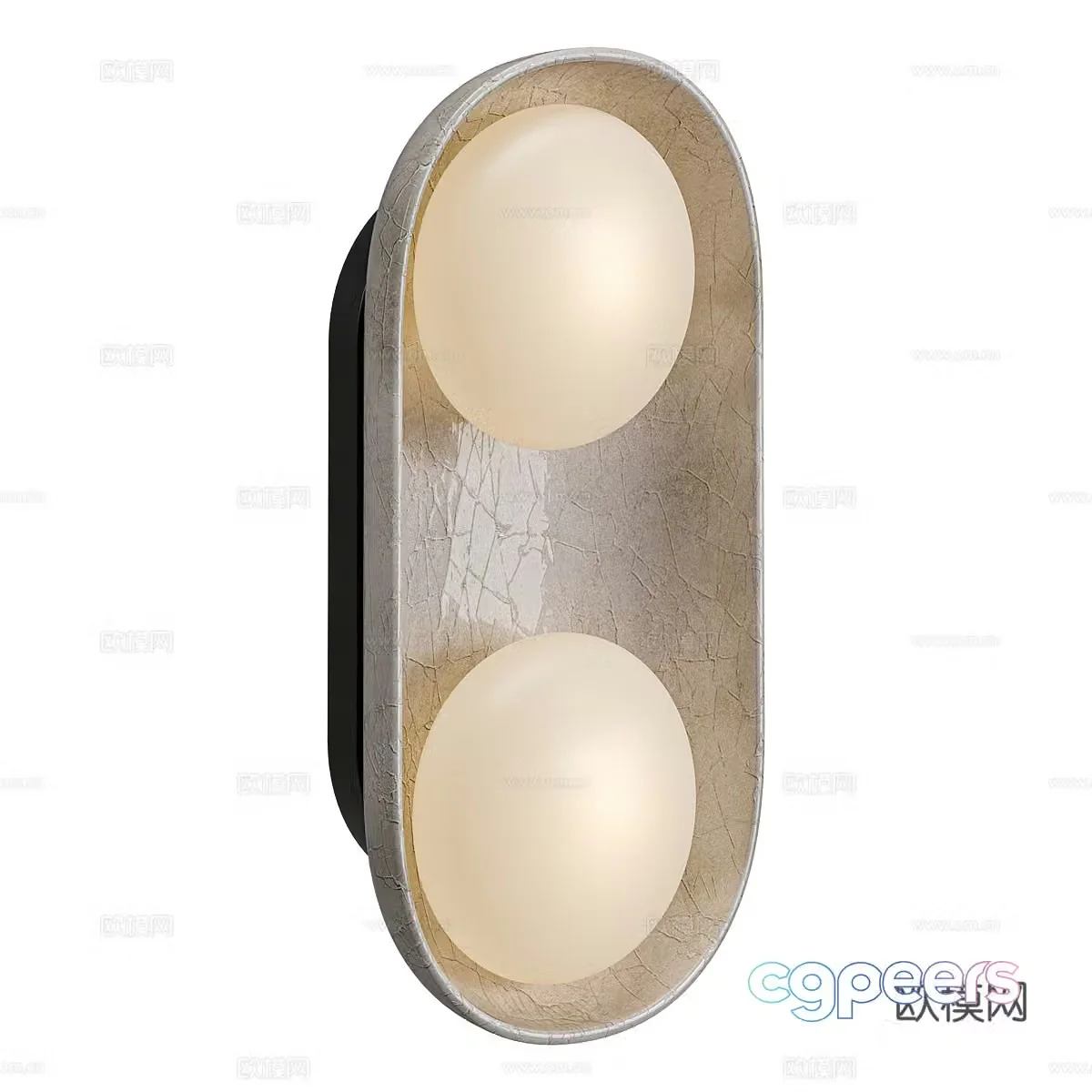 New Chinese wall light 3D model