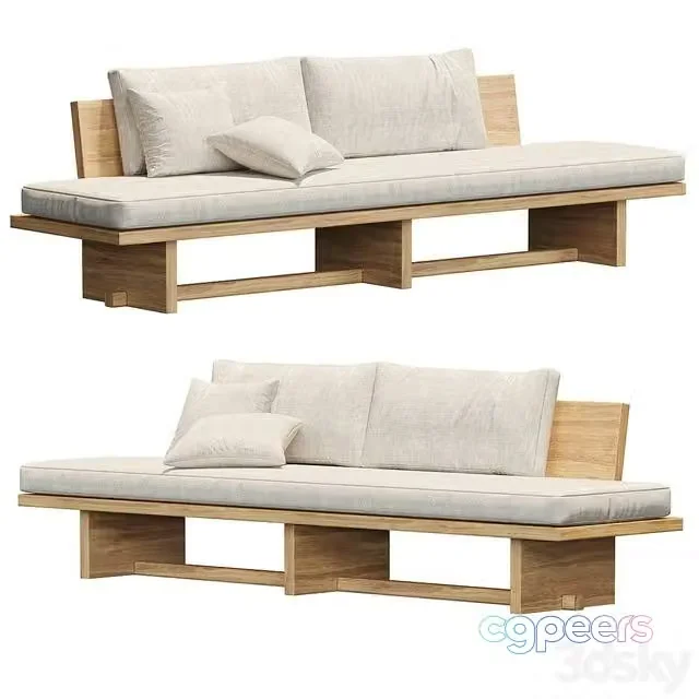 3ds Max Free – Sofa BLANK DAYSOFA
