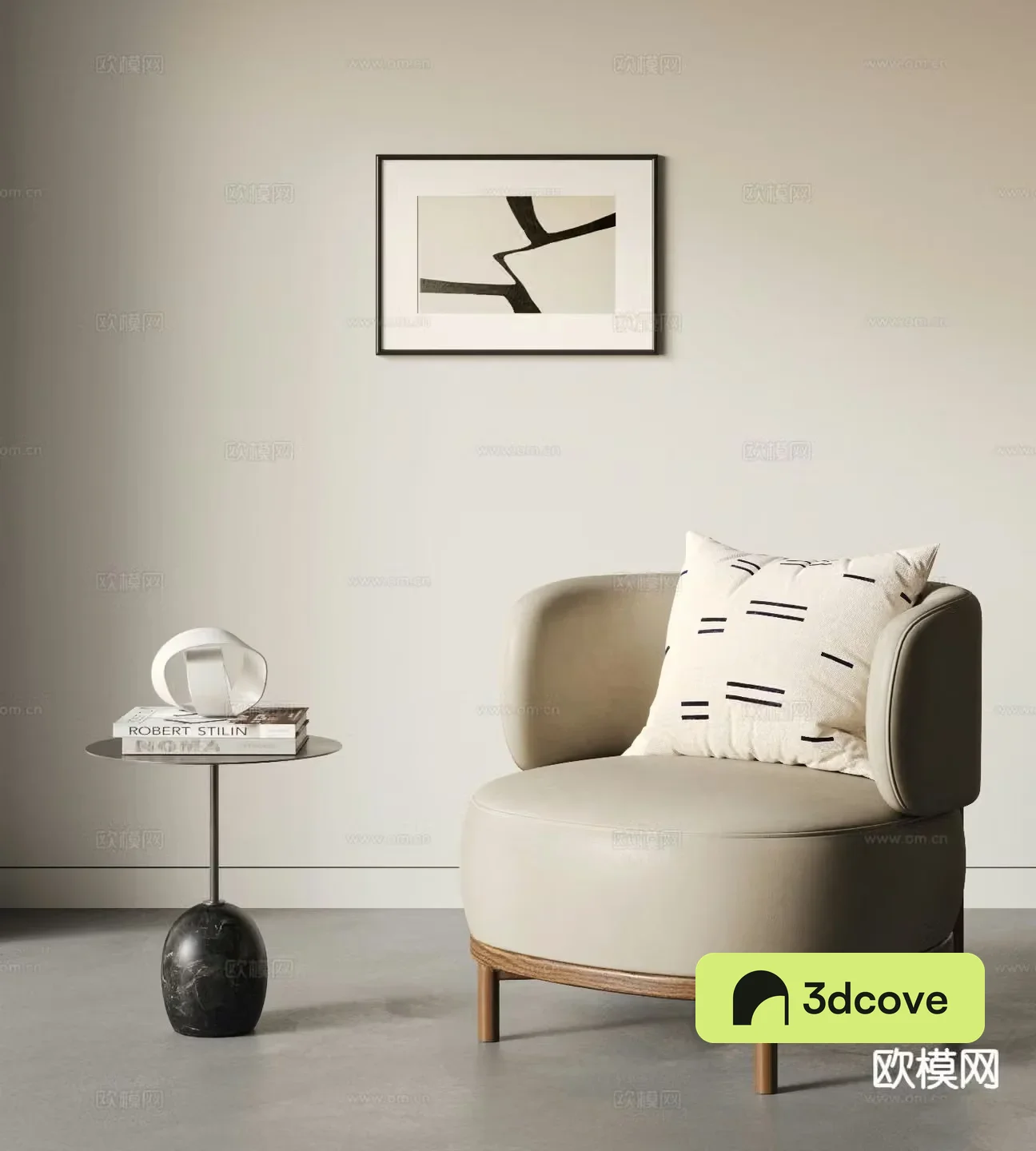 PRADA modern sofa chair single sofa