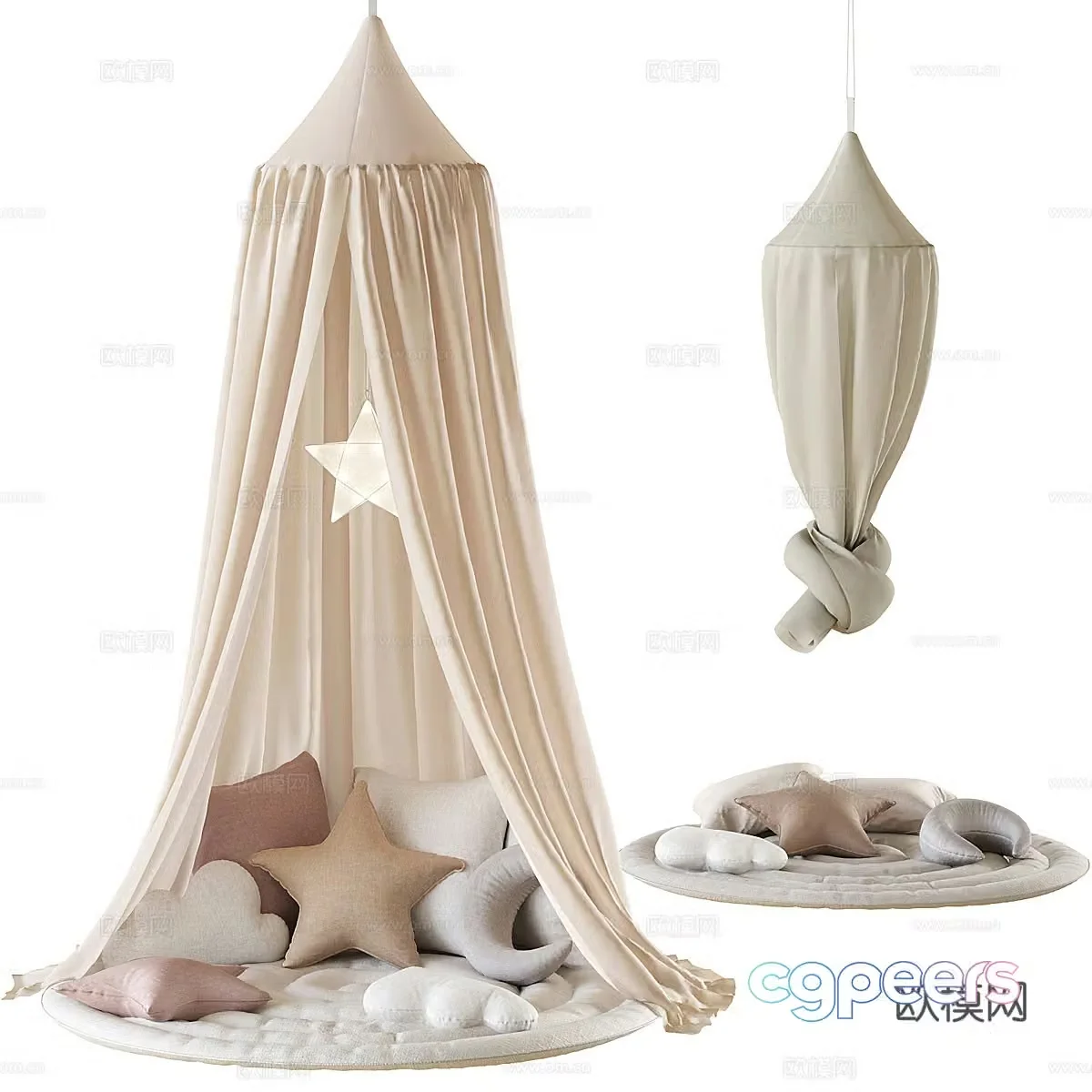 Children’s bed 3d model