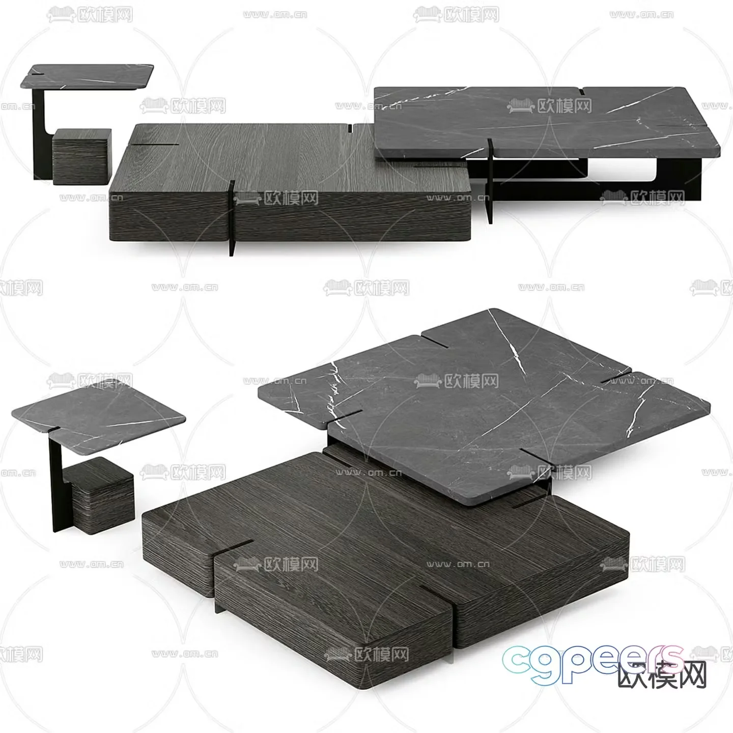 Gogolov tutorial 3d model of mother-in-law coffee table