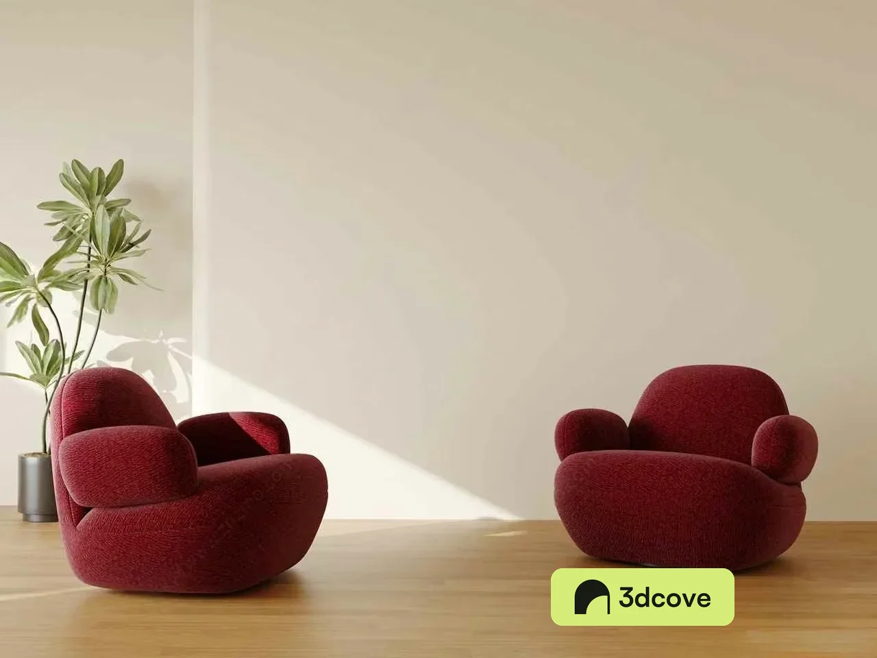 Modern Red Chairs