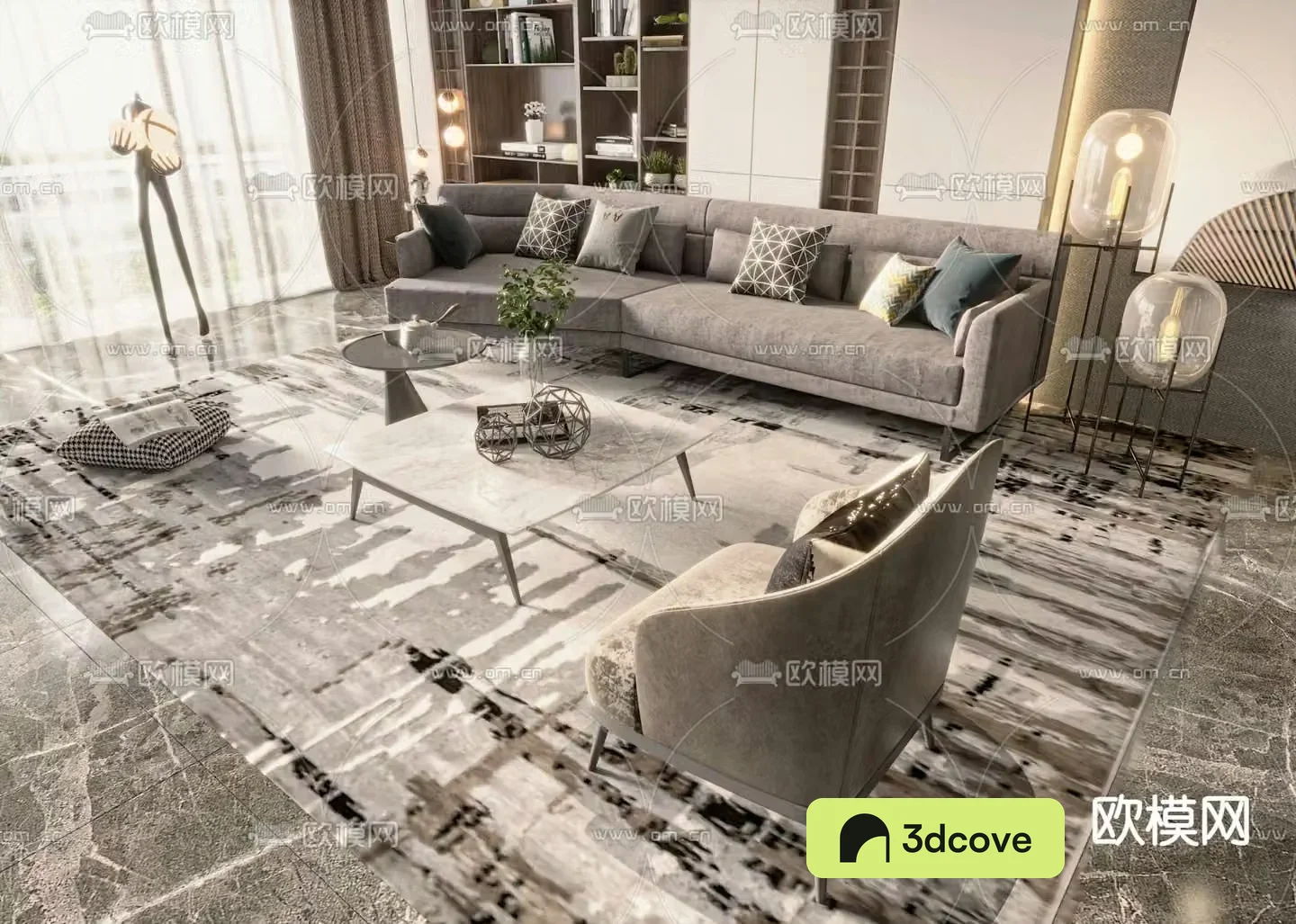 Modern combination sofa