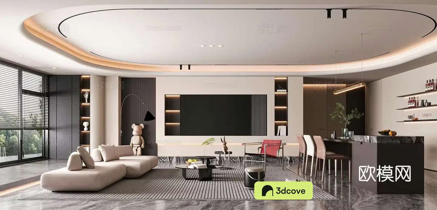 Modern living room