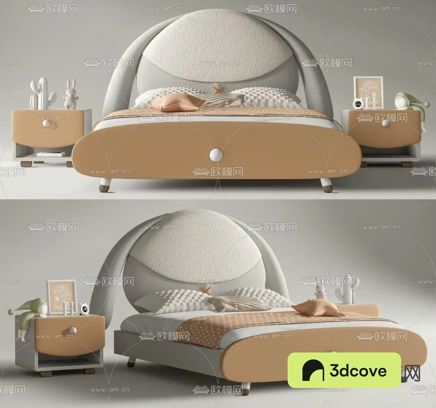 Rabbit children’s bed