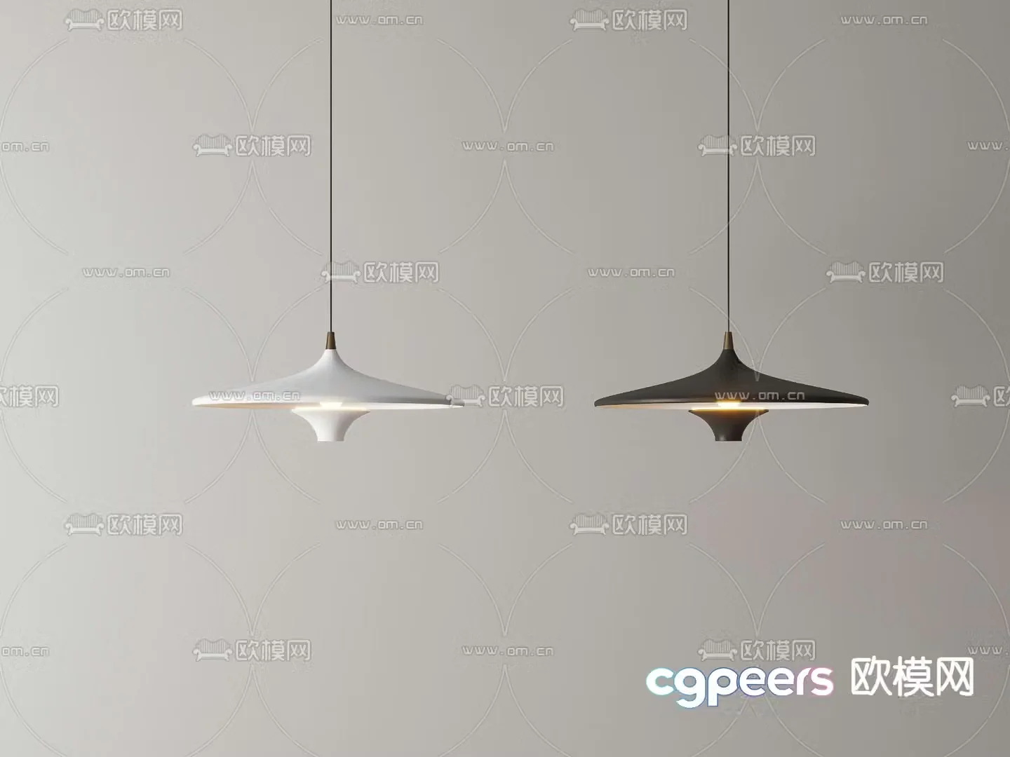 Fashion small chandelier 3d model