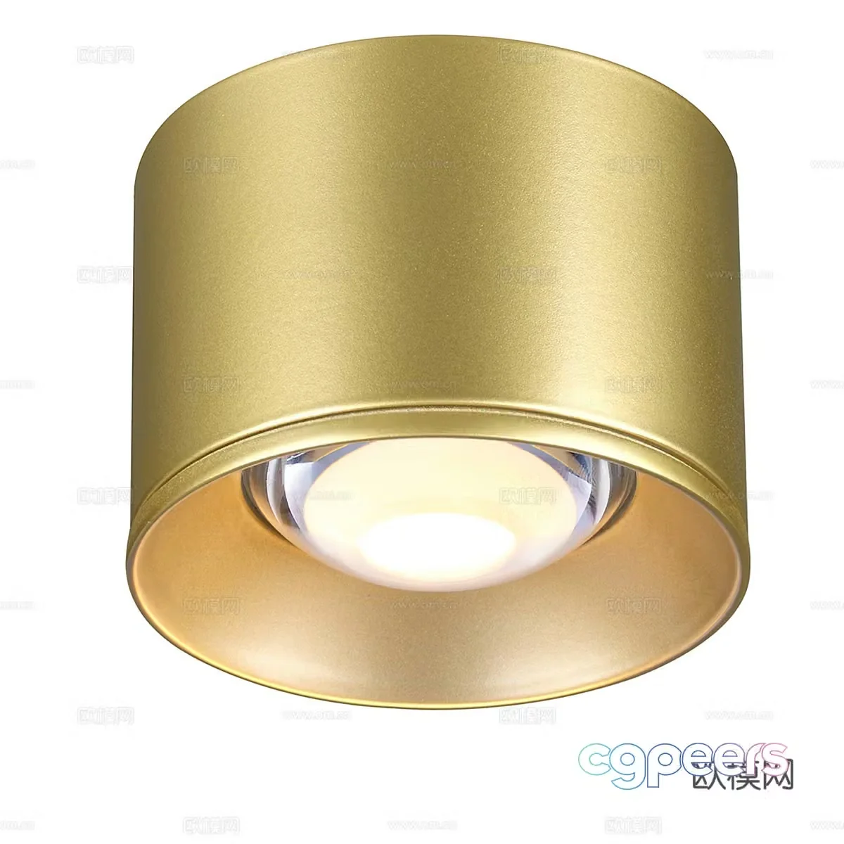 Surface mounted downlight spotlight magnetic light 3D model