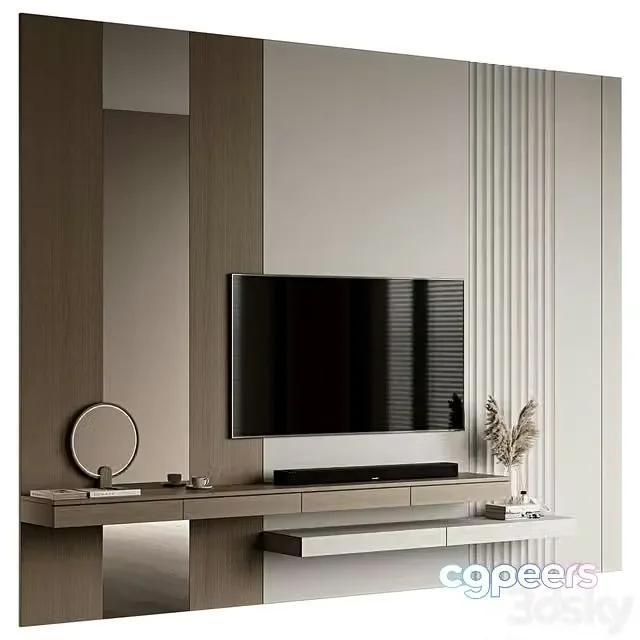 3ds Max Free – TV Wall 59