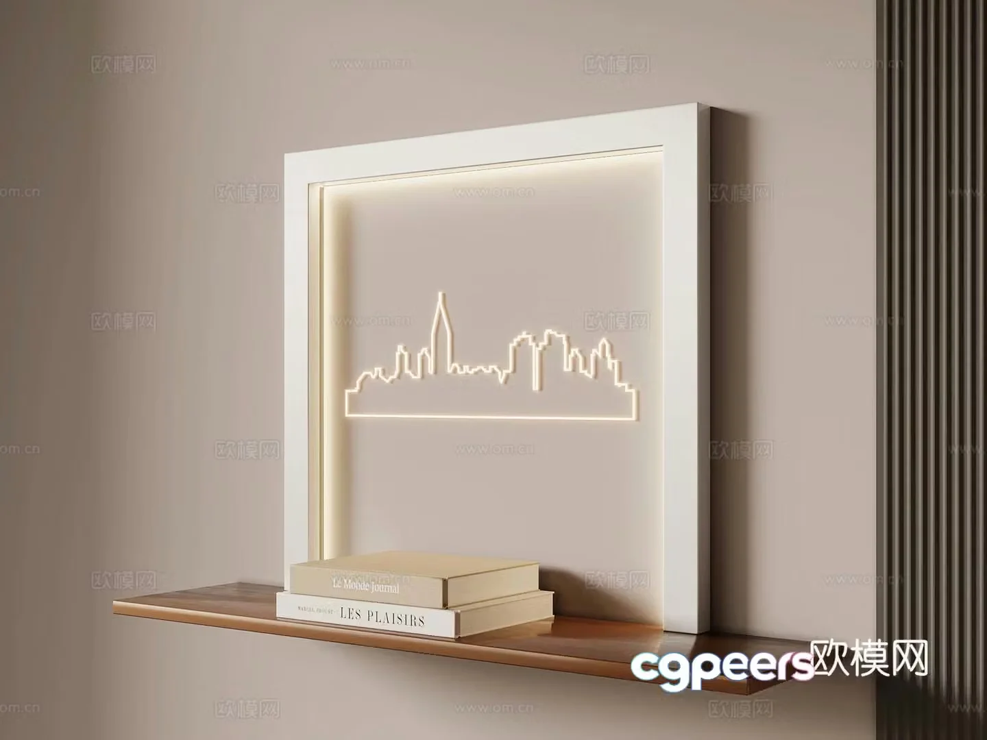 Modern wall lamp Creative wall lamp 3d model