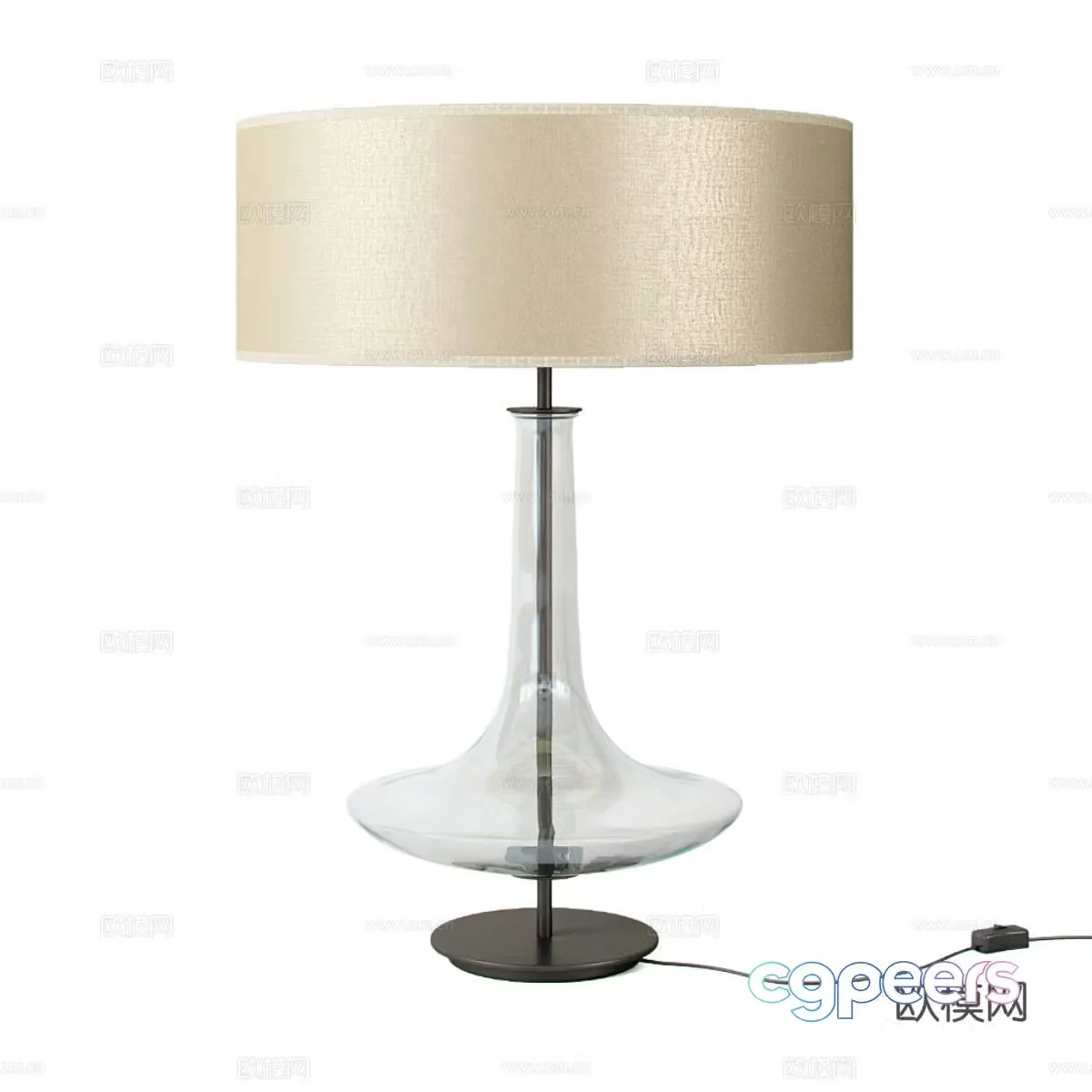 desk lamp 3d model