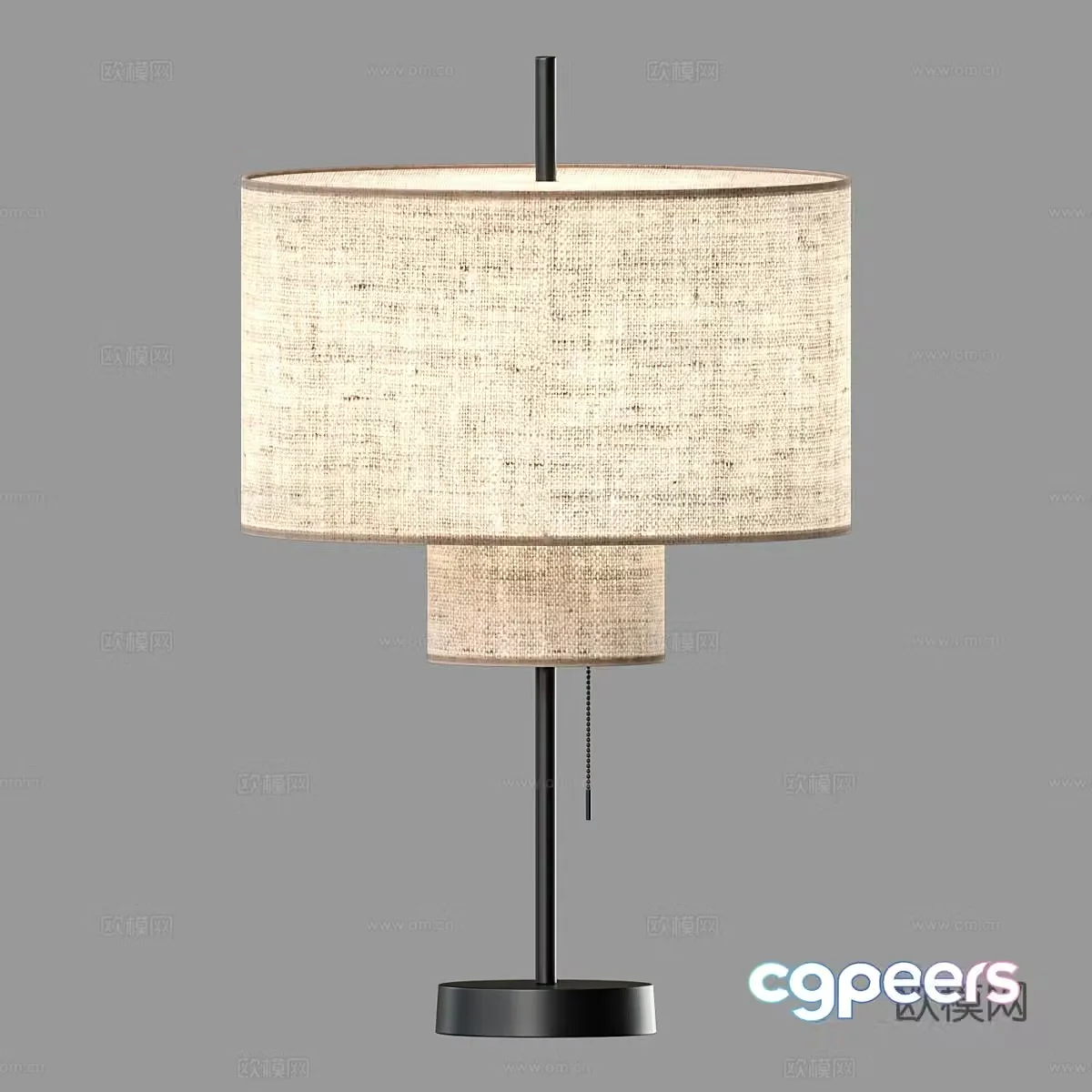 Modern simple desk lamp Table lamp Simple desk lamp Study desk lamp Lamp 3D model