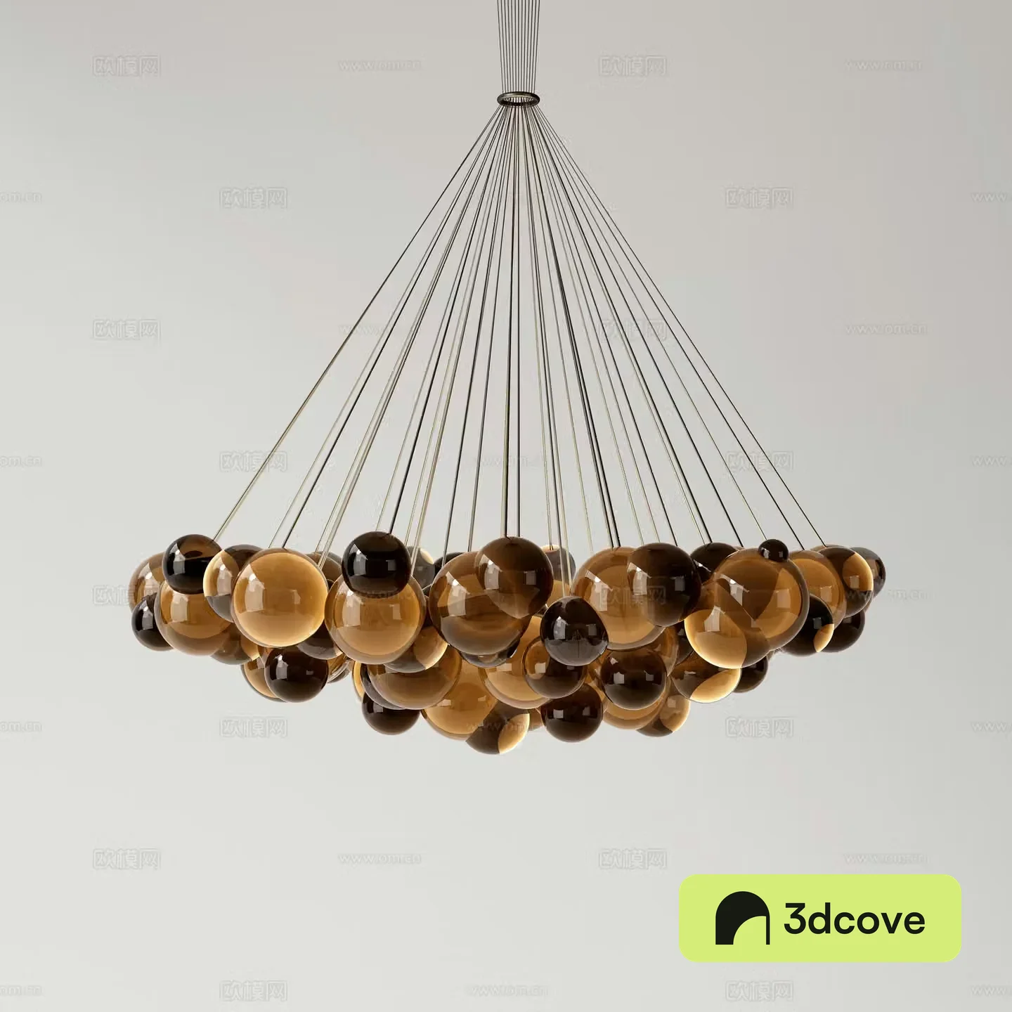 Light luxury chandelier hall chandelier