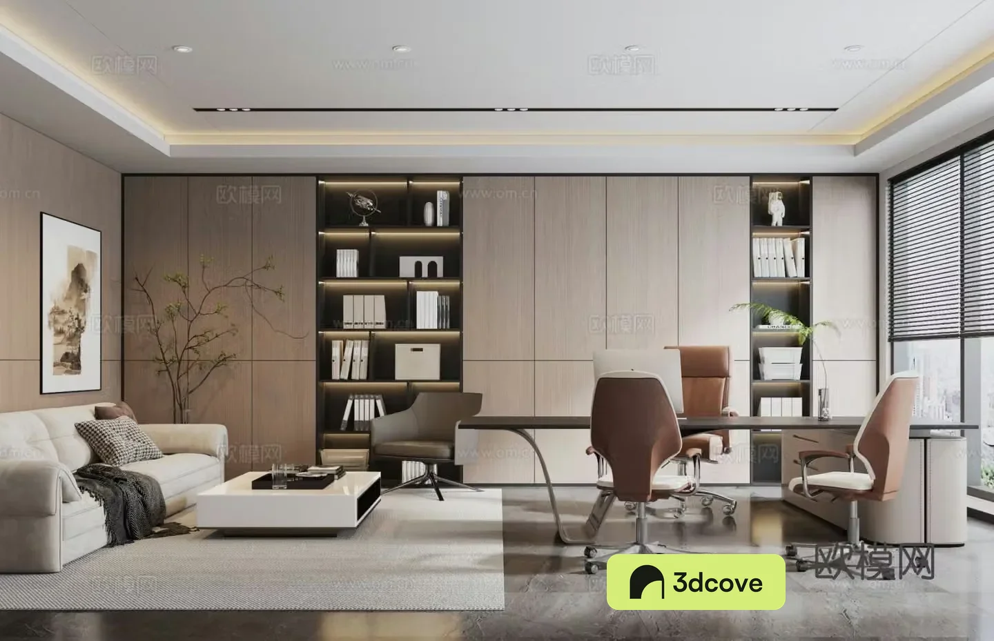 Modern manager office