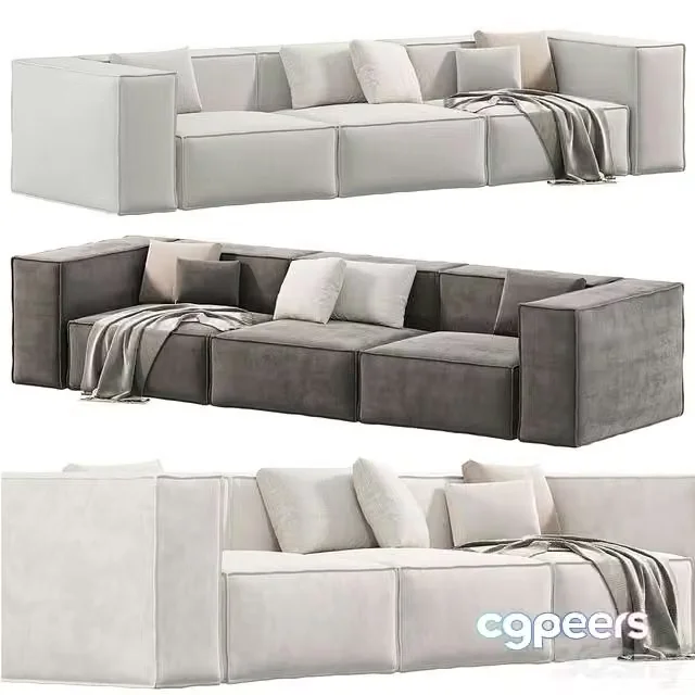 3ds Max Free – Heureux Corner Sofa by atmacha 2, sofas