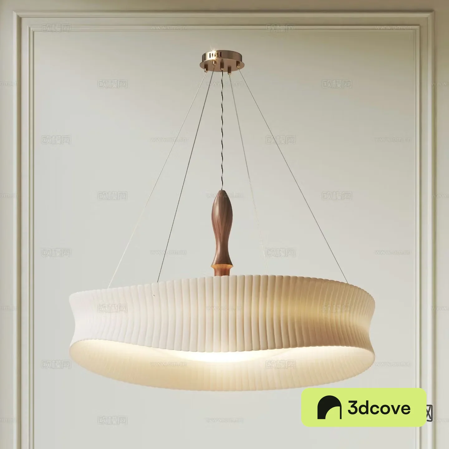 Medieval style art chandelier