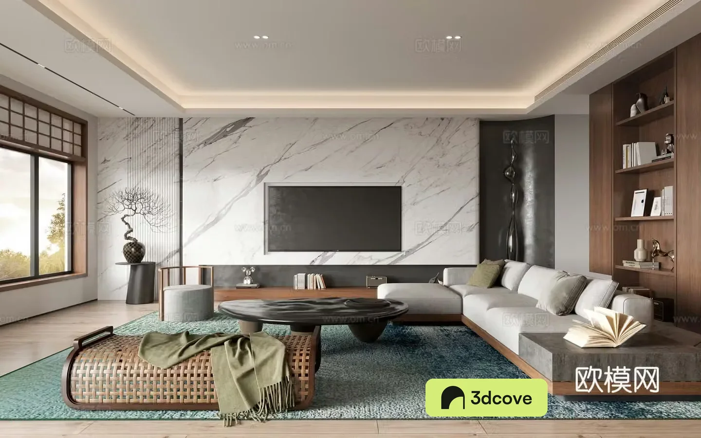 New Chinese living room
