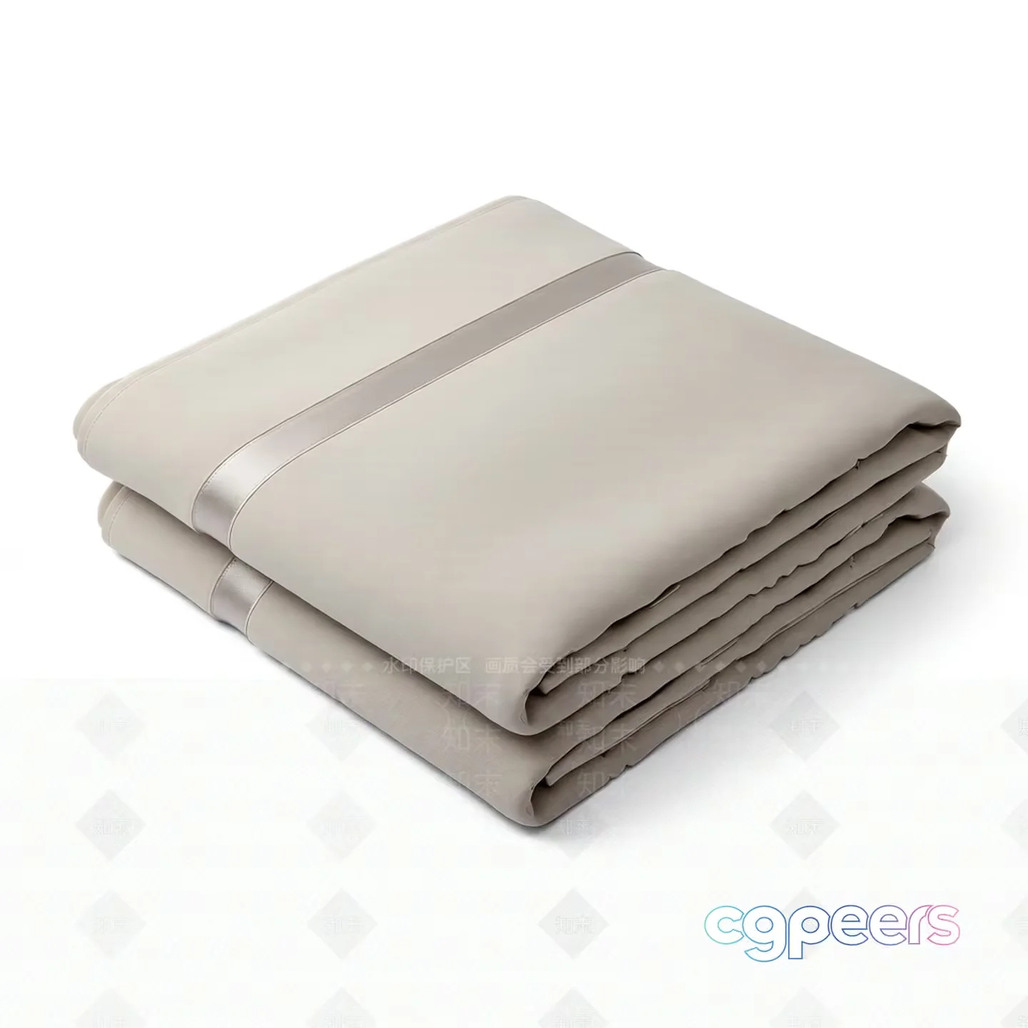 A Folded Blanket 3D Model – 11717 – VRAY Render