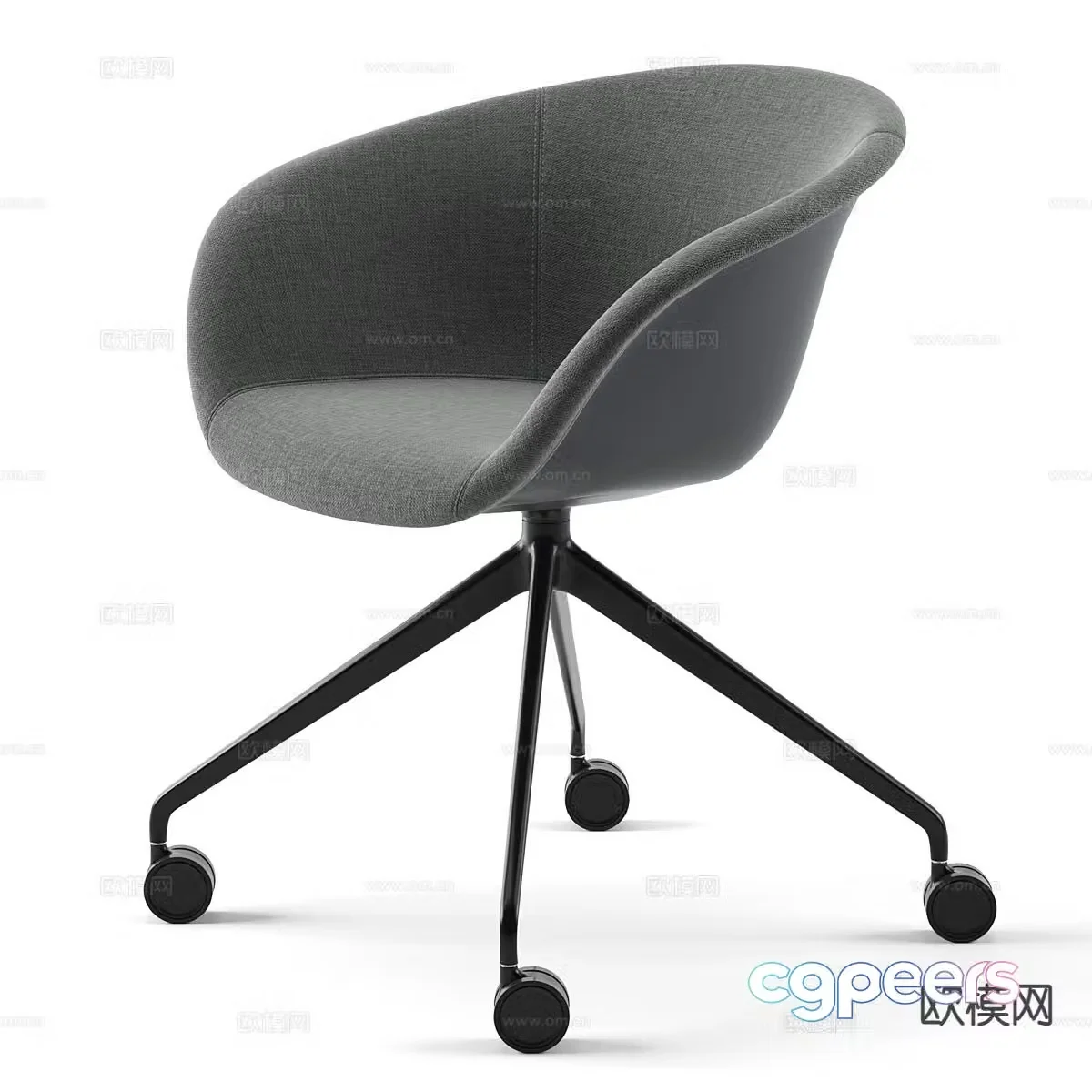 Office chair conference chair staff chair 3d model