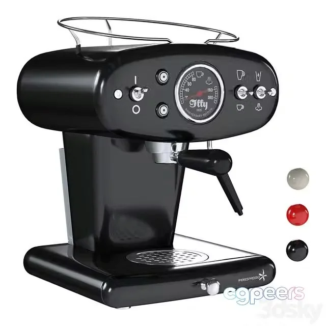 3ds Max Free – illy X1 iperEspresso coffee machine