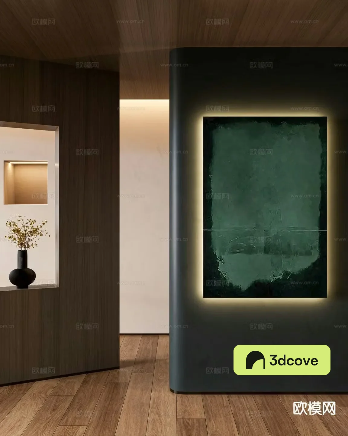 Wabi-sabi art painting decorative painting