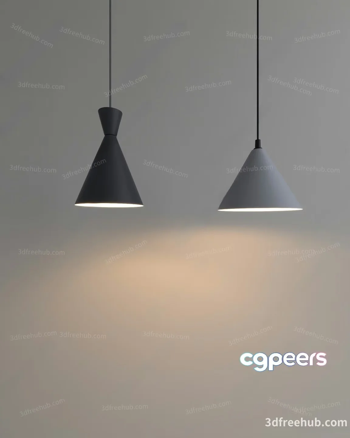 Modern Light Fixtures 3D Model – 20510 – VRAY Render