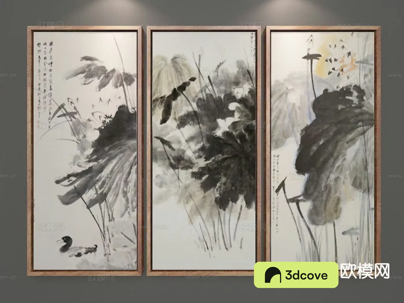 New Chinese style decorative painting ink painting