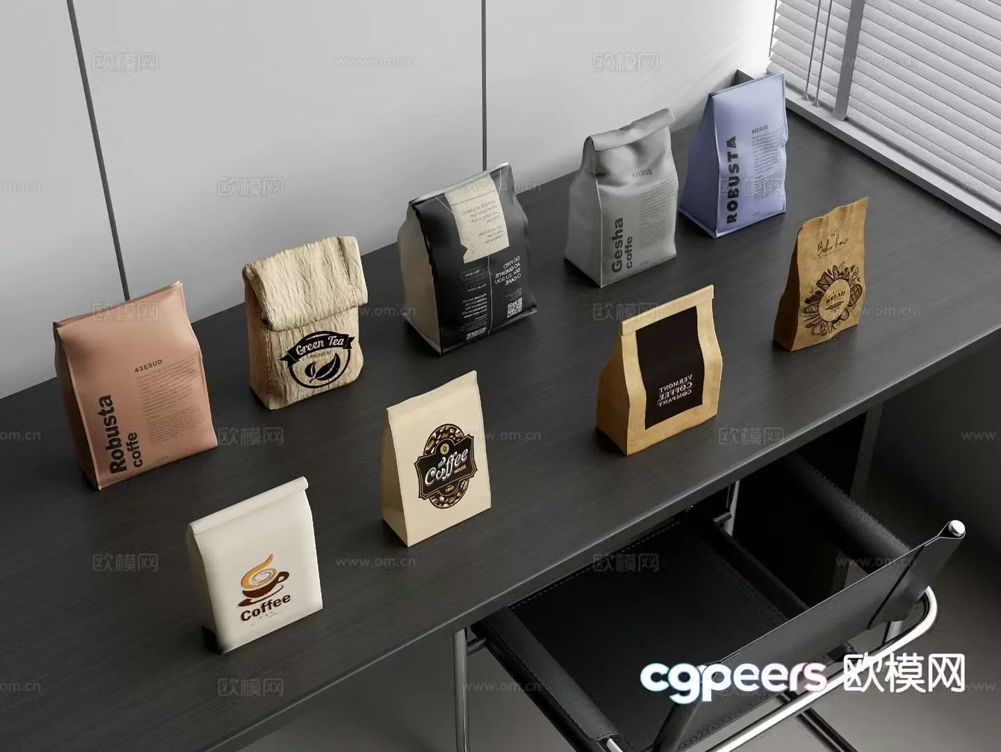 Coffee Bag 3D Model