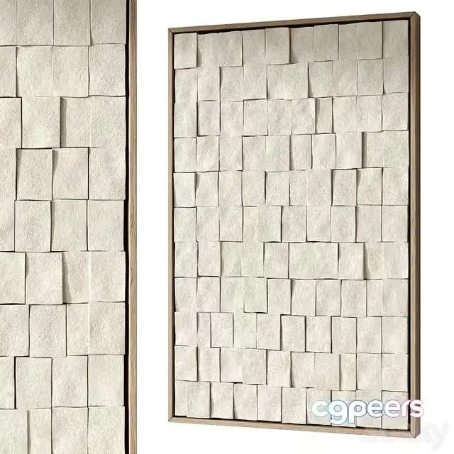 3ds Max Free – Decorative plaster panel