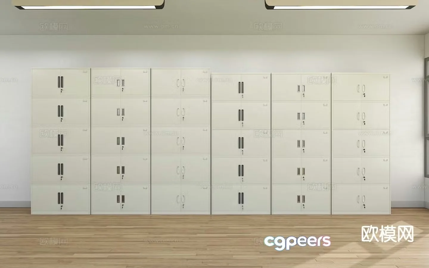 File cabinet combination cabinet 3d model