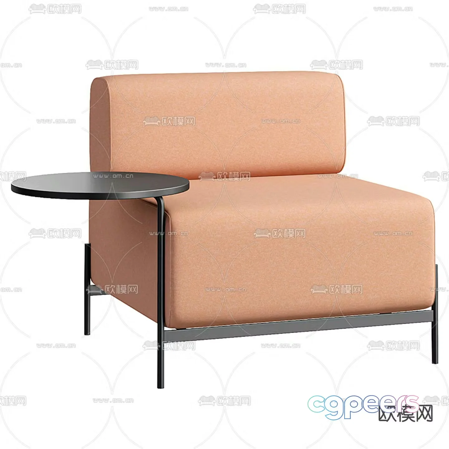 B&B Italia lounge sofa 3d model
