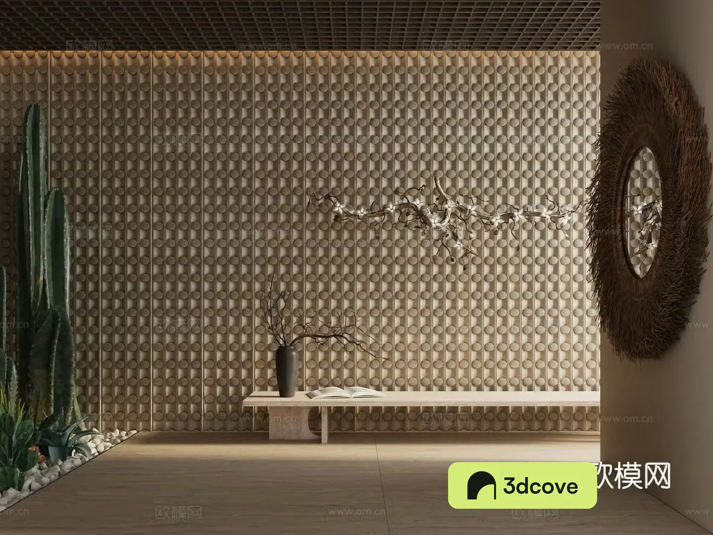 Translucent stone Wood veneer Marble Hard bag Fur stone background wall