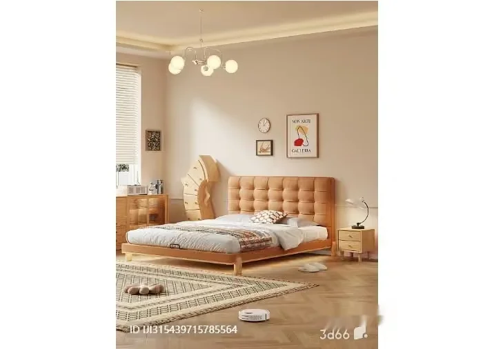 Cozy Bedroom 3D Model – 9440 – VRAY Render
