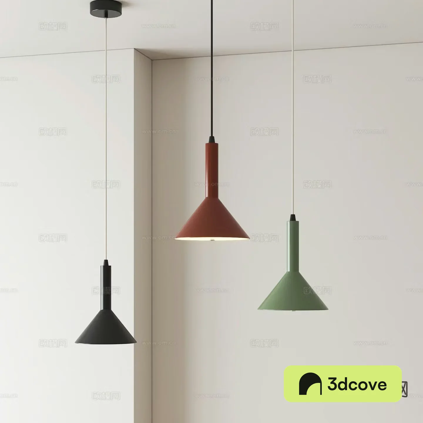 Modern chandelier