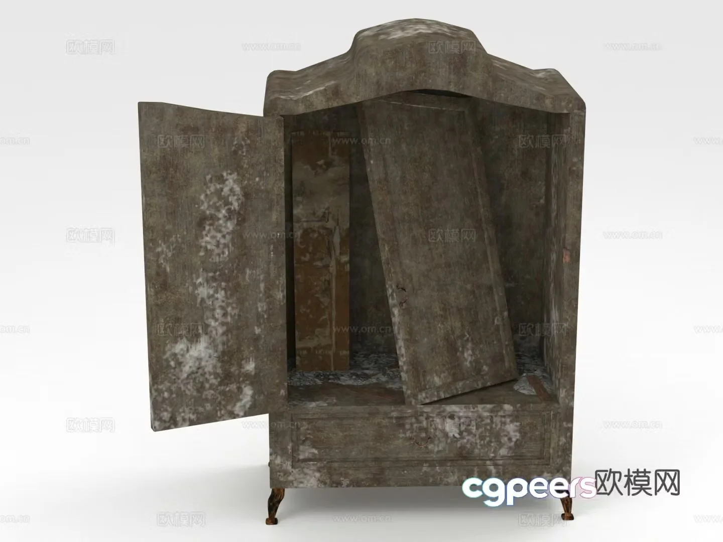 Cabinet Wooden Cabinet Storage Cabinet Wardrobe 3D Model