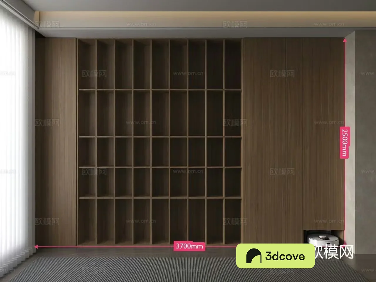 New Chinese style decorative cabinet shelf