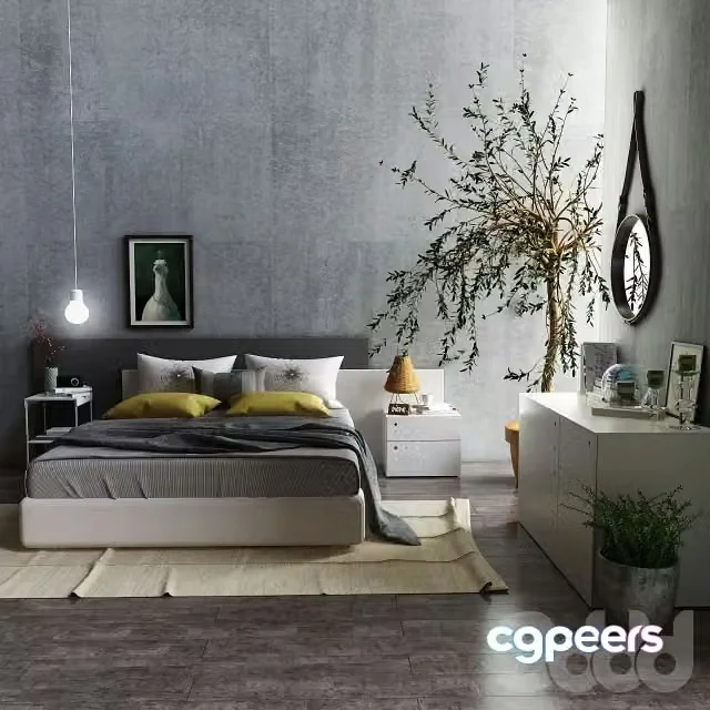 3ds Max Free – Alf Skip Bed