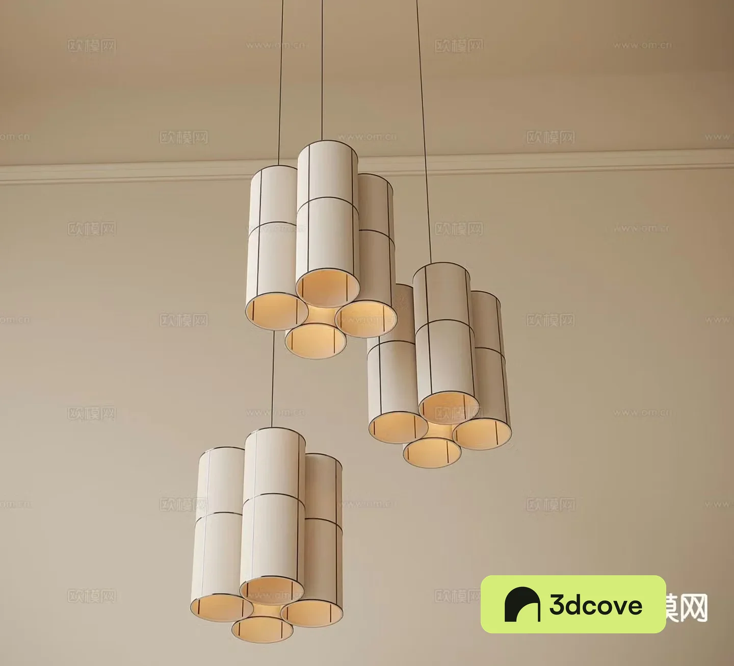 Modern chandelier
