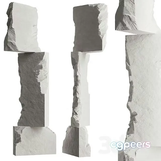 3ds Max Free – Abstract Sculpture 09