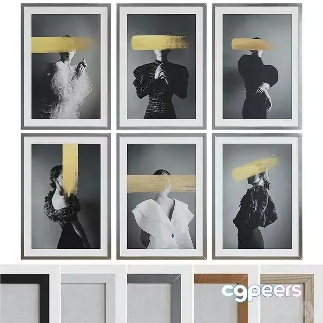 3ds Max Free – Picture Frame Set 256